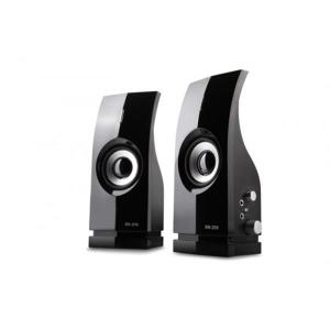 Snopy Bilgisayar Hoparlörü 1+1 Siyah AC 220V Speaker SN-209