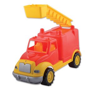 Oyuncak İtfaiye Kamyon 30 cm - Kaliteli ve Dayanıklı Plastik Oyuncak İtfaiye Aracı