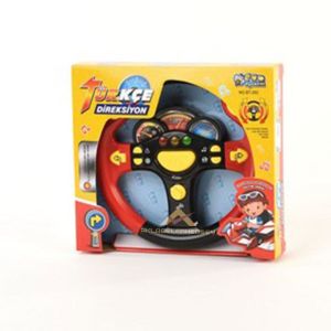 Türkçe Konuşan Işıklı Müzikli Direksiyon Korna Çalar Çok Amaçlı Araba Kullanma Deneyimi Verir