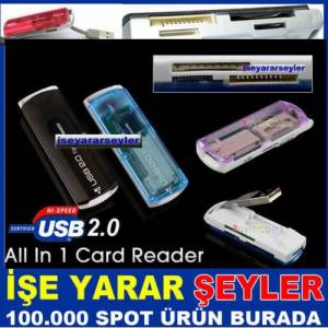 Usb All In 1 Ms Duo Pro Sd microsd Kart Okuyucuu