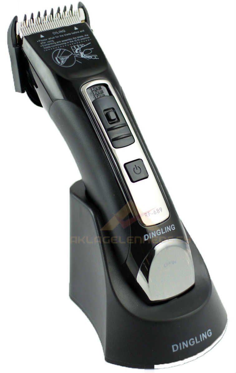 DINGLING KUAFÖR TİPİ PROFESYONEL 4 TARAKLI SARJLI BÜYÜK BOY TIRAŞ MAKİNESİ