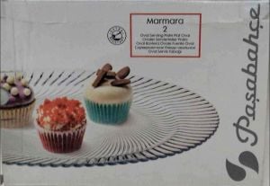 Paşabahçe Marmara 10268 Cam Kayık Tabak 24 X 175 Cm