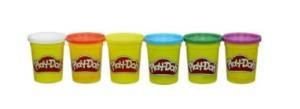 Play-Dough Oyun Hamuru 6 Renk K-700 Yerli Üretim 3-6 yaş %100 Doğal