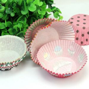 SC216 Suncook Kağıt 60'lı Kek Kapsülü Muffin Cupcake Mini Kek Kalıbı