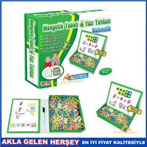 MANYETİK TABLET MATEMATİK SETİ VE YAZI TAHTASI