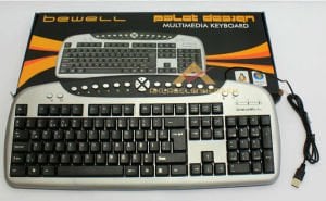 BEWELL STANDART USB KABLOLU PROFESYONEL KLAVYE