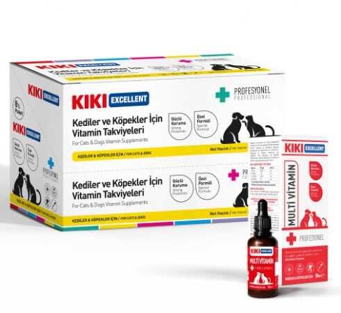 KIKI  Kedi & Köpek Multi Vitamin Şurup 50 ml.