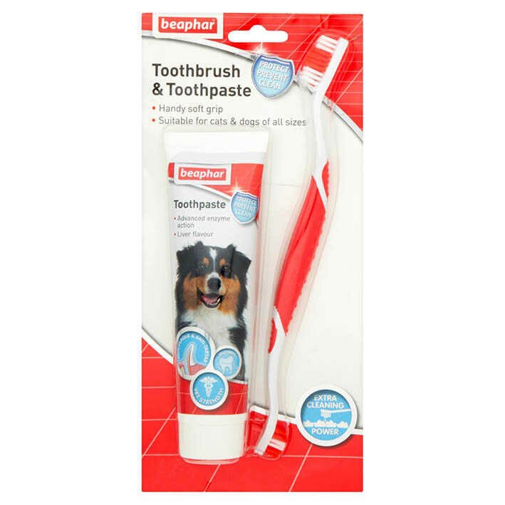 Beaphar Toothbrush Köpek Diş Fırçası ve Diş Macunu Seti