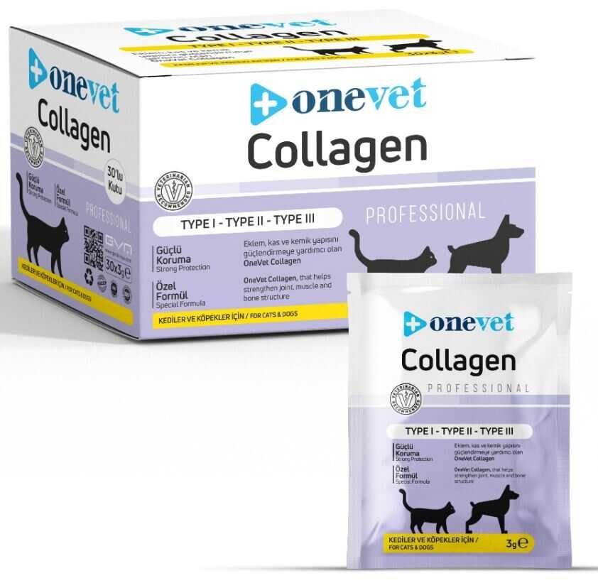 OneVet Kedi & Köpek Kolajen 30x3 gr.