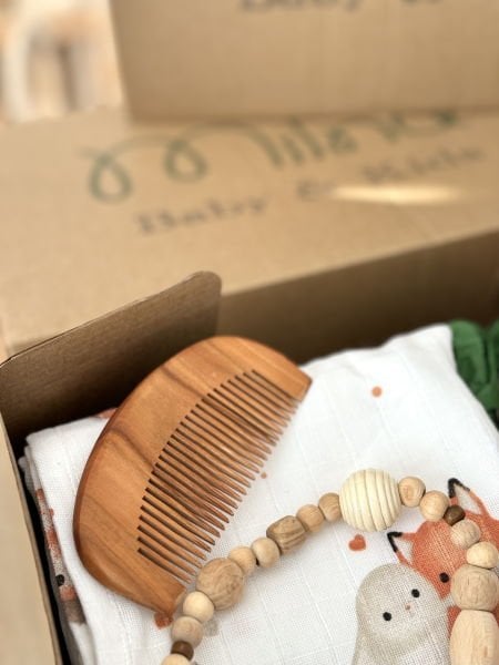 Hoşgeldin Bebek Yenidoğan Müslin Set - Kiremit