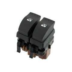 Sol Ön Cam Açma Anahtarı Megane 2 (Çiftli K.Rengi Soketli)