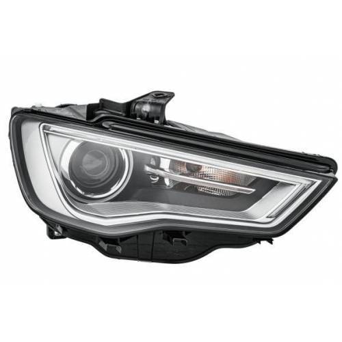 Far Ön Sağ Motorlu-Ledli-Xenon Audi A3 2013-2016 Arası (Krom)