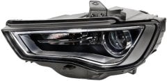 Far Ön Sol Motorlu-Ledli-Xenon Audi A3 2013-2016 Arası (Siyah)