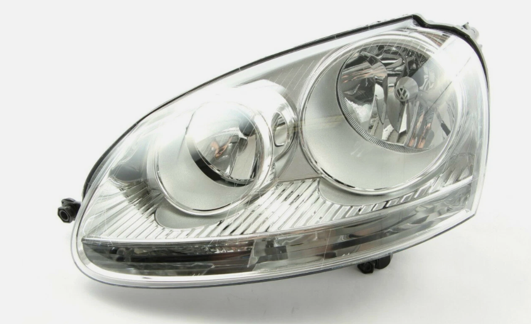 Golf V-Jetta Ön Far Krom Sol 04-