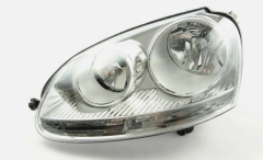 Golf V-Jetta Ön Far Krom Sol 04-