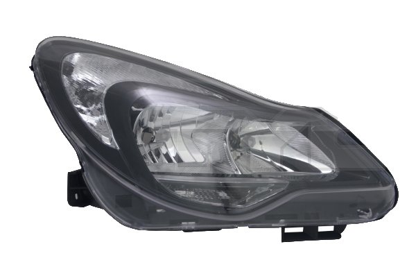 Far Ön Sağ (Siyah) Opel Corsa 2011-2014 Arası