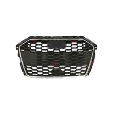 Audi A3 21- Ön Panjur Sensör Delikli Parlak Siyah