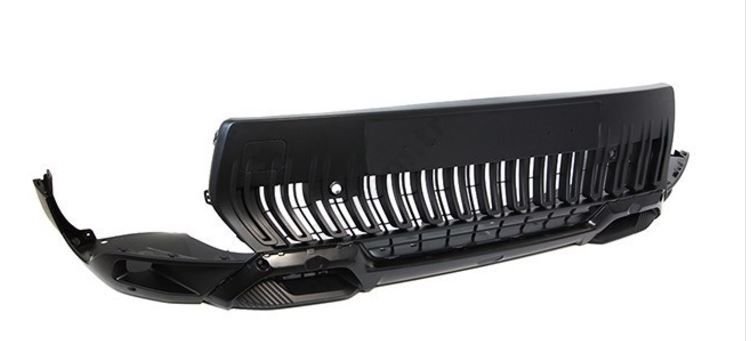 Citroen C3 Aırcross Ön Tampon Panjuru 2 Sen.Delikli.21-