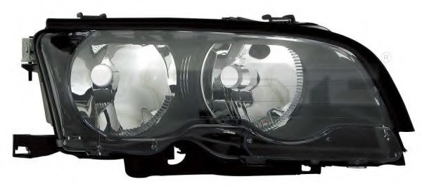 Far Ön Sağ Bmw 3 Serisi E46 Coupe 2001-2004 Arası (Motorlu-Siyah)
