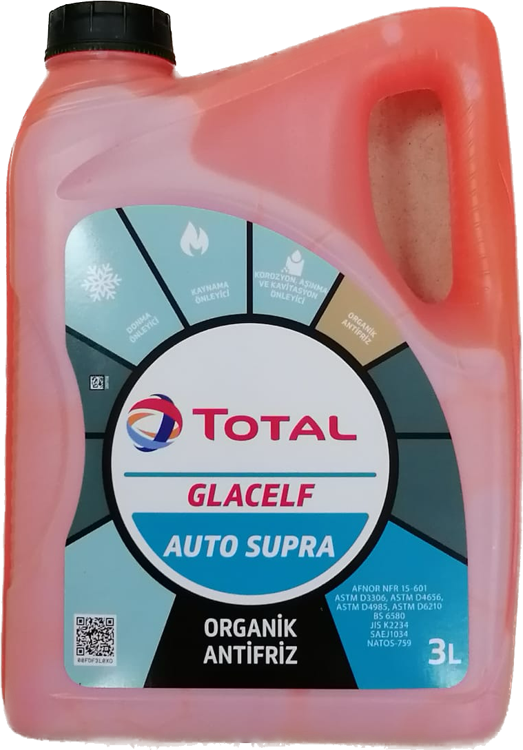Antifiriz 3Lt .Supra Turuncu (Organik)