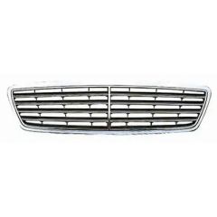 Mercedes W203 Ön Panjur 9 Kuşak.Chrmercedes Siy.Av.00