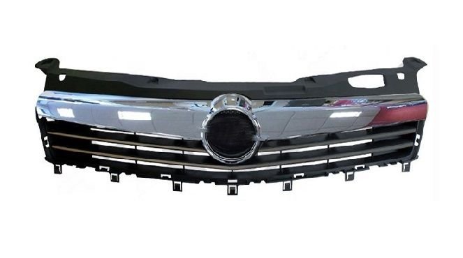 Opel Astra H Ön Panjur Krom Komple 07-13