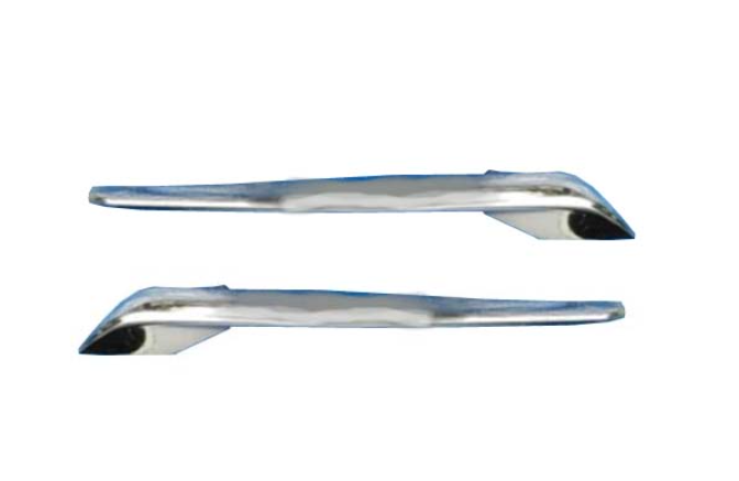 Opel Crossland X Ön Panjur Kuşağı Krom Set 16-