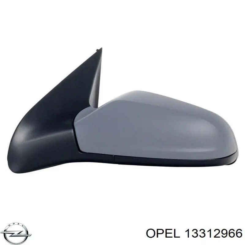 Opel Astra H Dış Ayna El.Is.3 Kapı Astarlı Sol 04-