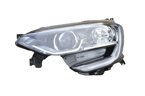 Sol Far Megane 4 (Siyah Çerçeveli Yarım Ledli)