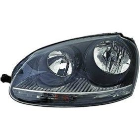 Far Sol Volkswagen Golf V 03-07 Sıyah