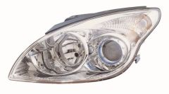 Hyundai İ30 Ön Far Elektrikli Motorlu Krom Sol 07-