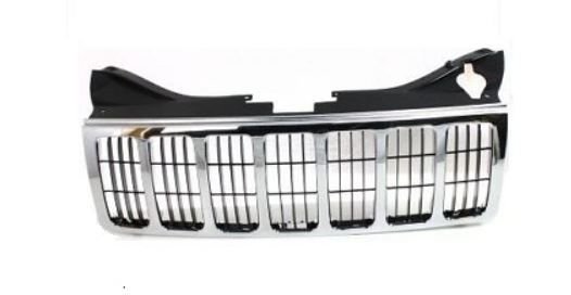 Jeep Grand Cherokee Ön Panjur Krom Siyah 05-