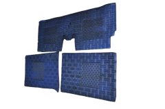 Paspas Lastik Takımı R19 (Mavi)