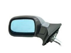 Peugeot 407 Dış Ayna El.Is.Hafızalı Katl.(Mavi Cam)Astarlı Sol 04-