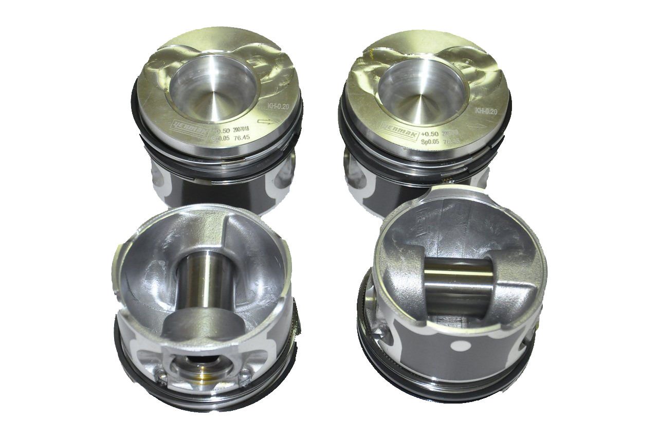 Piston+Segman Takımı 0.50 1.5 (020 Mm Kısa)Kango-Clio-Megane 2