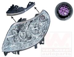 Fiat Ducato Ön Far El.Mot.7 Fişli  Sol 11-13