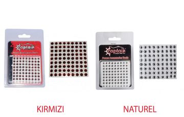 Captain 7631 Göz 5mm Silikon Damla Göz 81'i Paket