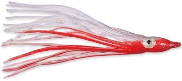 Lineaeffe Octobus Sılıcone Kalamar Red White Sahte Balık