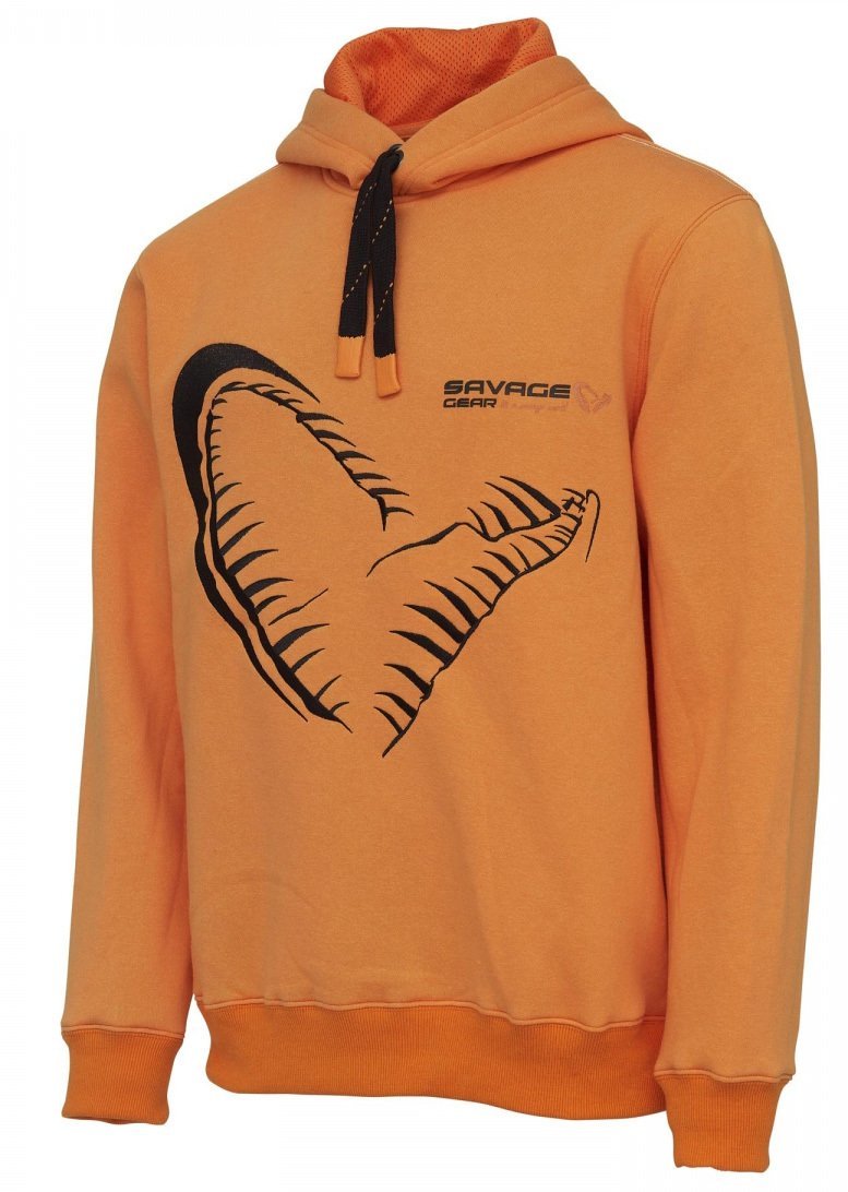 Savage Gear Mega Jaw Hoodie Sun Orange