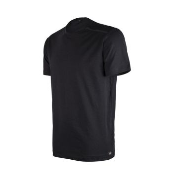 VAV Baseti-03 Yuvarlak Yaka Tişört Siyah 4XL