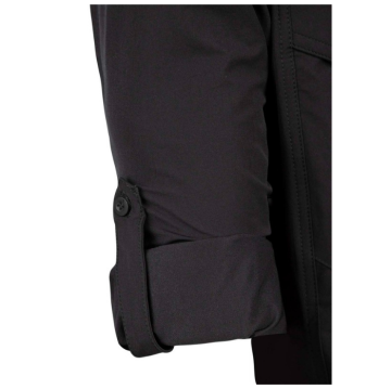 VAV Uzun Kol Gömlek Tacflex-03 Siyah 5XL