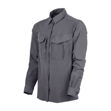 VAV Uzun Kol Gömlek Tacflex-03 Füme 4XL