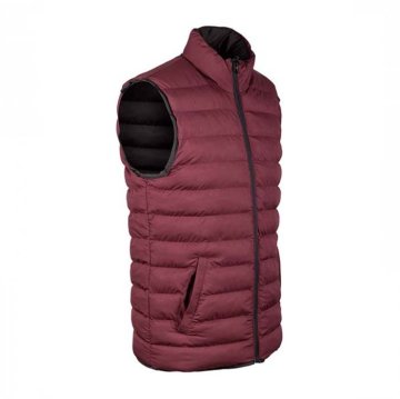 VAV WESRIT 01 Çift Taraflı Yelek Bordo-Siyah - L
