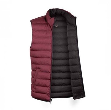 VAV WESRIT 01 Çift Taraflı Yelek Bordo-Siyah - M