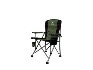 WINDCAMP Katlanır Kamp Sandalyesi Lux - Yeşil