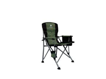 WINDCAMP Katlanır Kamp Sandalyesi Lux - Yeşil