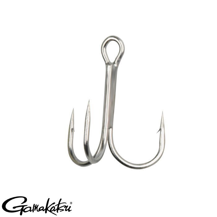 T.GAMAKATSU Treble Hook 13 No:4 Üçlü İğne 1/10