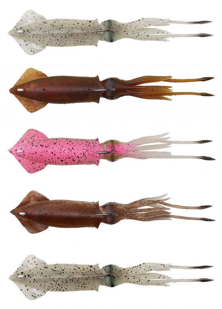 Savage gear 3D TPE Swim Squid 95mm 10g 2 Adet Sahte Balık