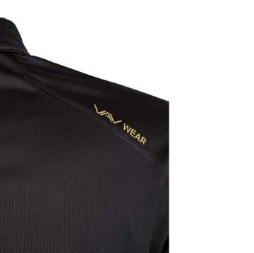 VAV Vlac-01 Polo Yaka Tişört Siyah M