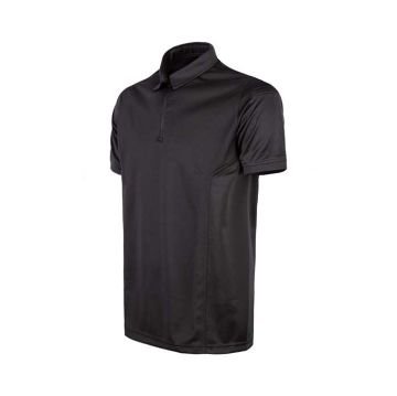VAV Vlac-01 Polo Yaka Tişört Siyah S